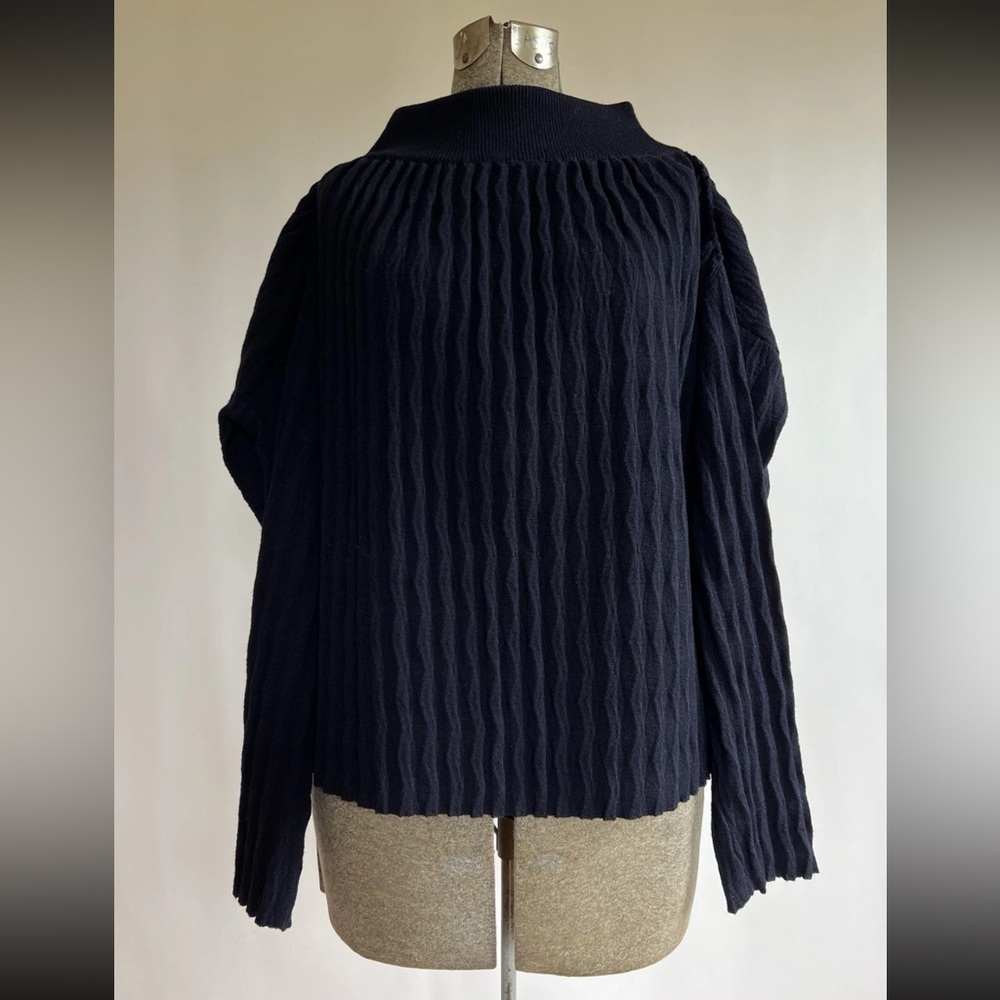 Romeo Gigli Pleated Sweater